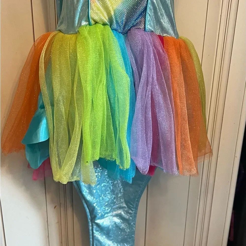 Pink Poppy Mermaid Dress Up Play Costume 5 - 6 years Party Photo Shoot